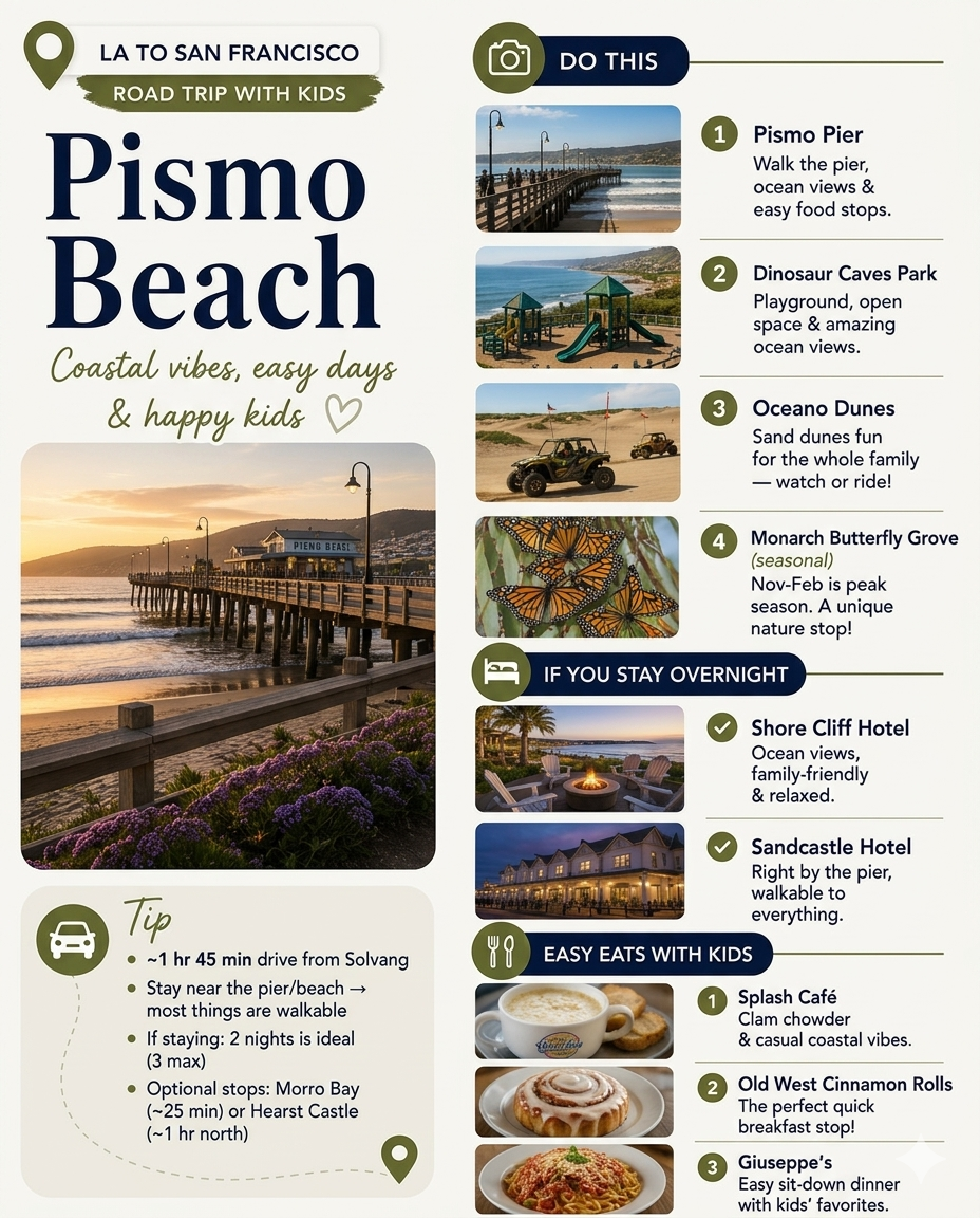 Pismo Beach road trip guide