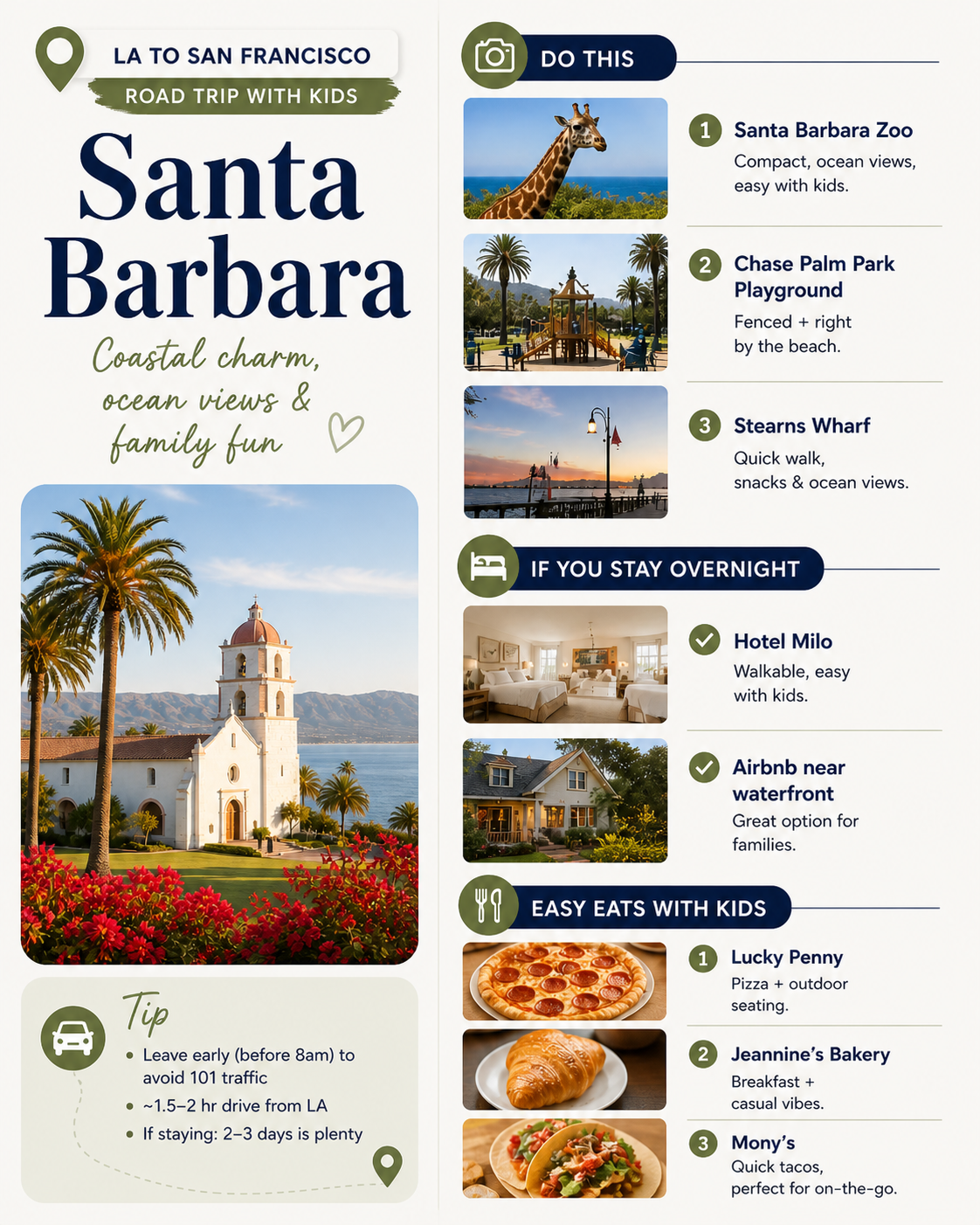 Santa Barbara road trip guide