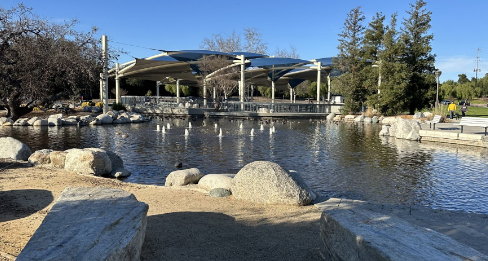 Conejo Creek picnic + library